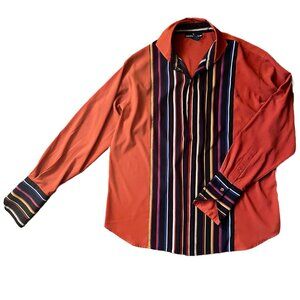 Mens Stacy Adams Italian Style button up long sleeve.